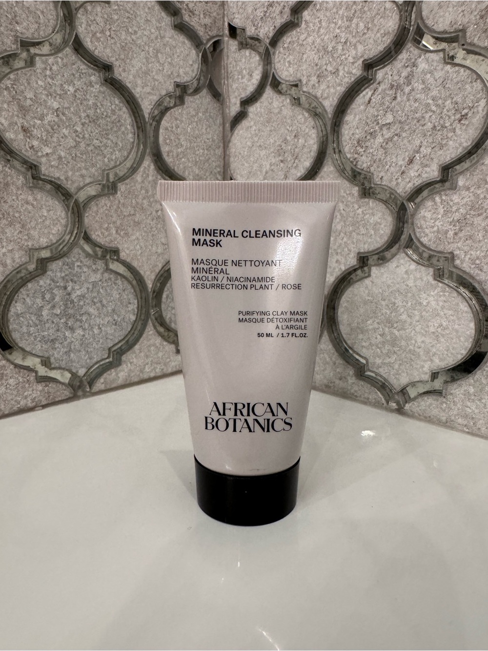 African Botanics Mineral Cleansing Mask — Pink